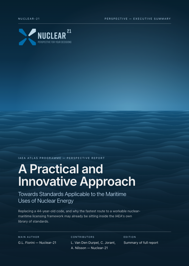 Nuclear-21 Perspective – Nuclear Maritime Standards – July 2026